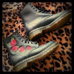 Floral Dr. Martens Boots